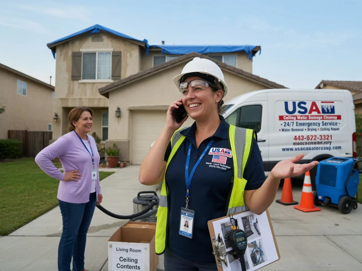 Ceiling Water Damage Restoration Sudan, TX FAQs