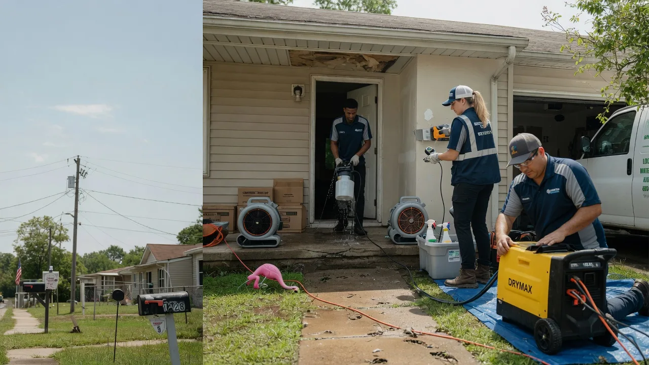 Storm Damage Water Removal in Sudan, TX near me